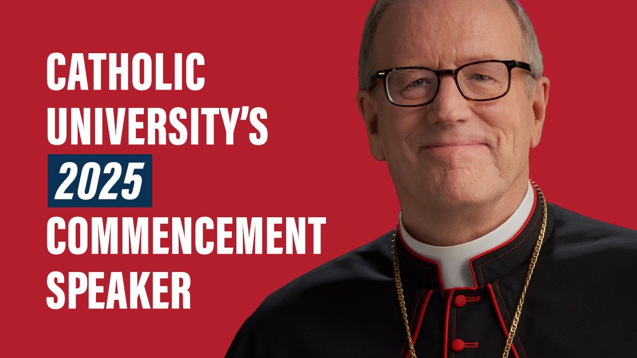 Catholic University commencement speaker Bishop Barron