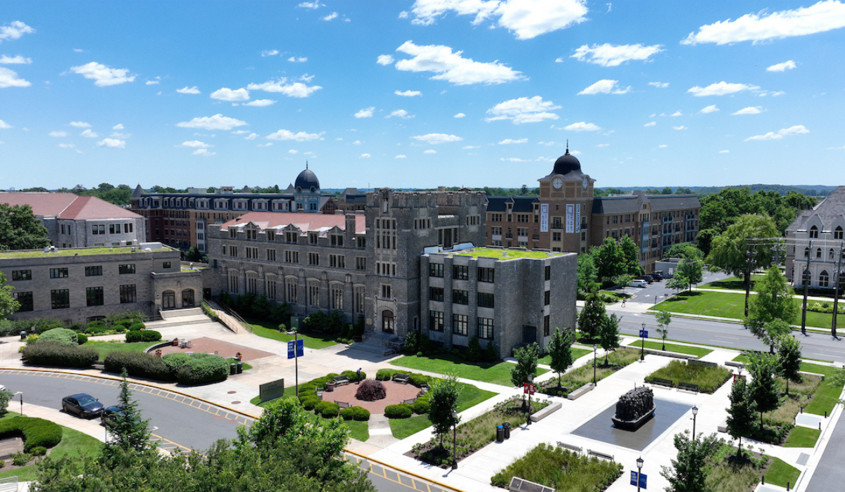 Summer at CUA on a sunny date.