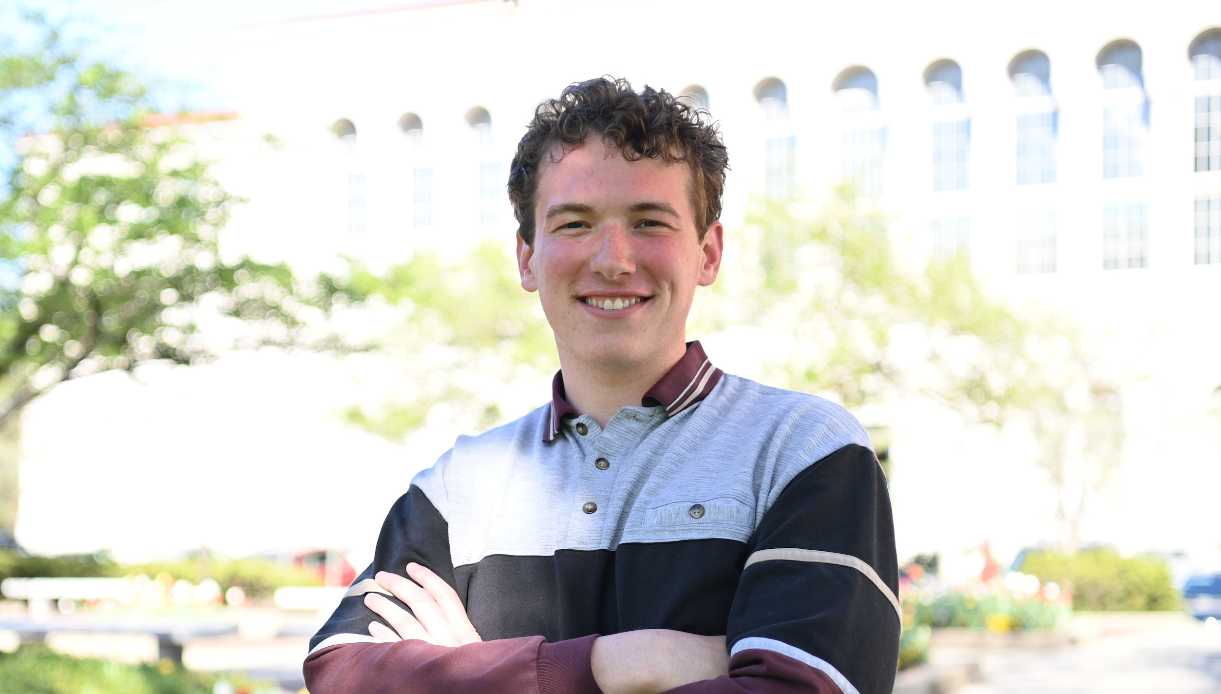 Michael Kish as a senior
