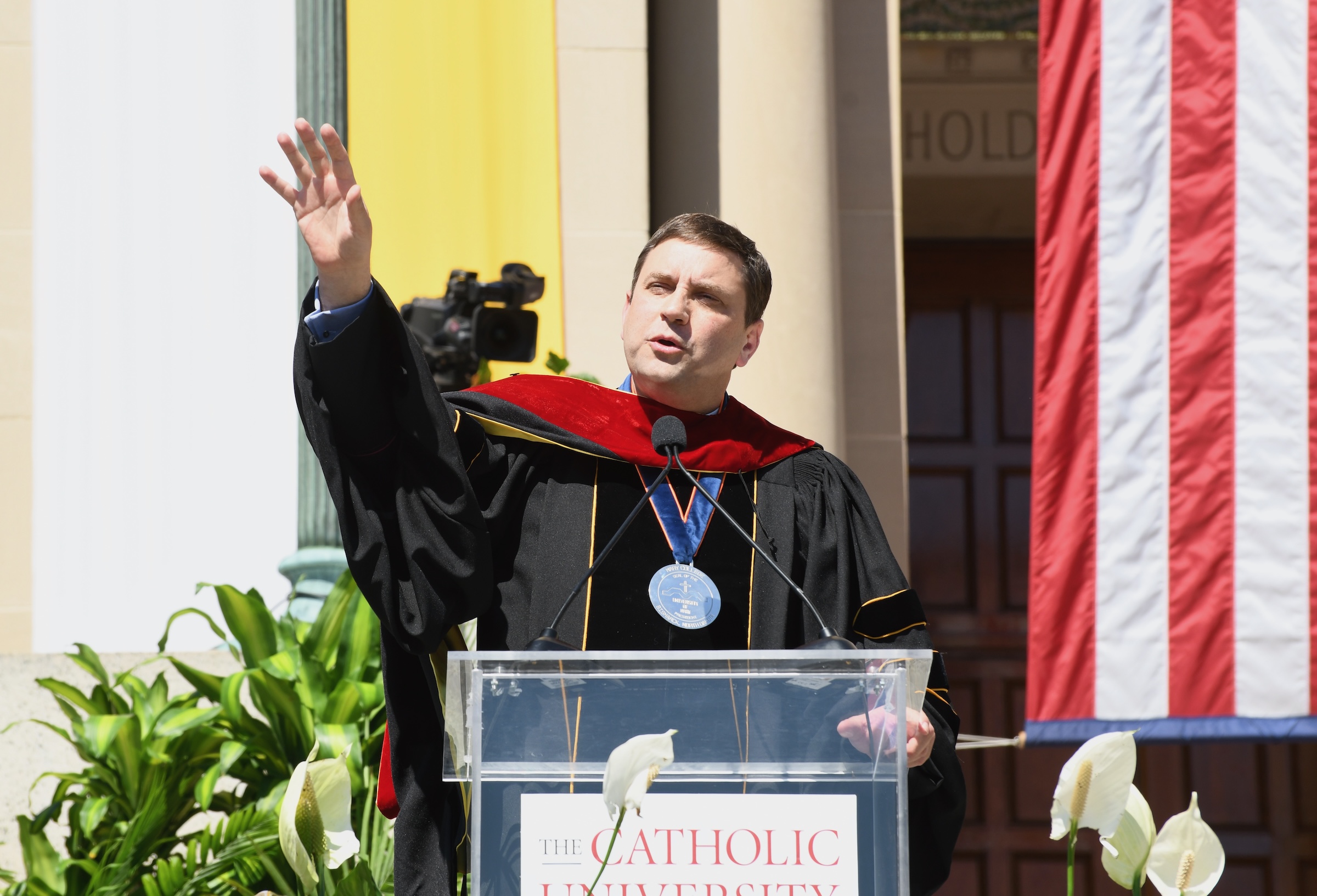 Msgr James Shea delivers Commencement 2026 address