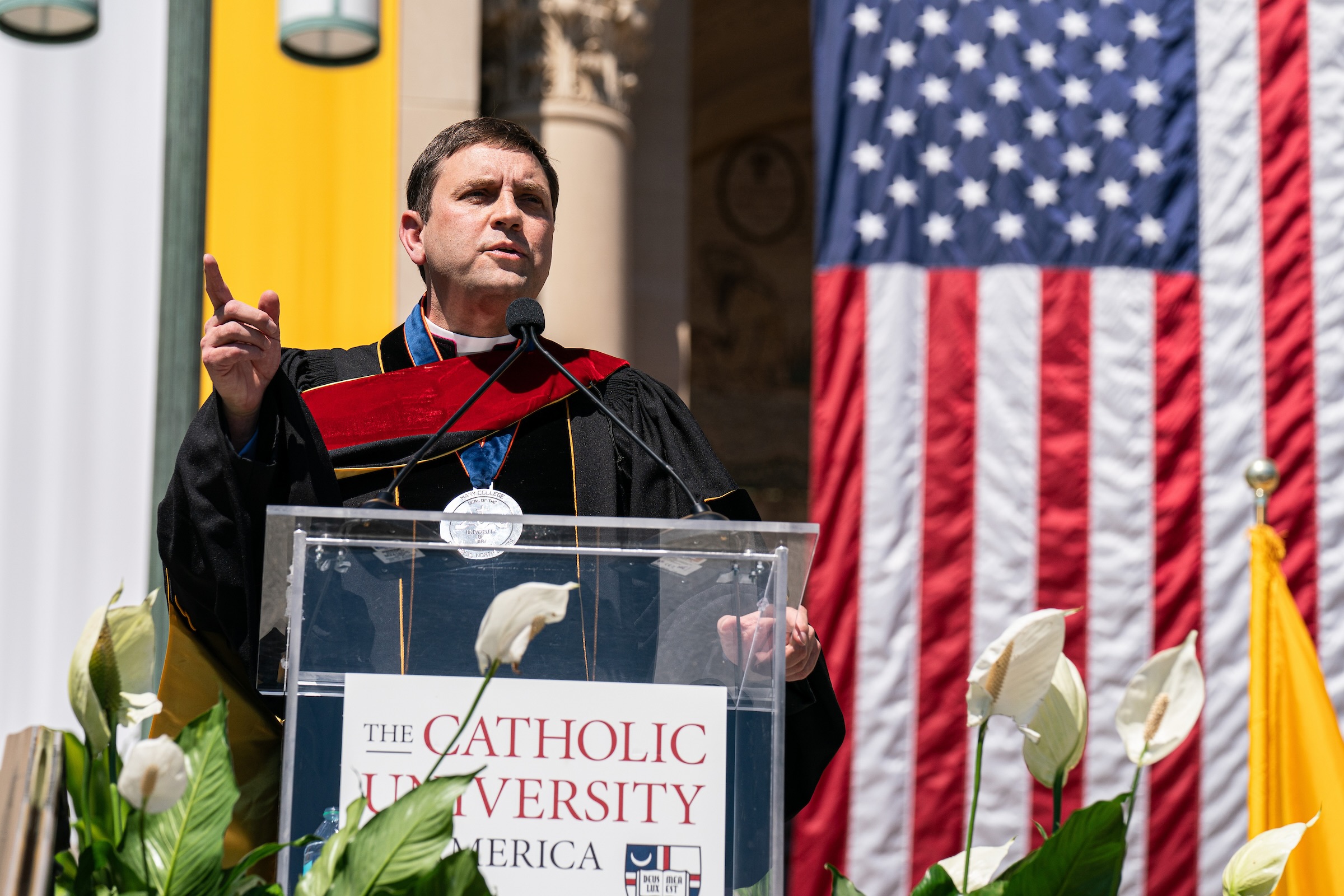 Msgr James Shea delivers Commencement 2026 address