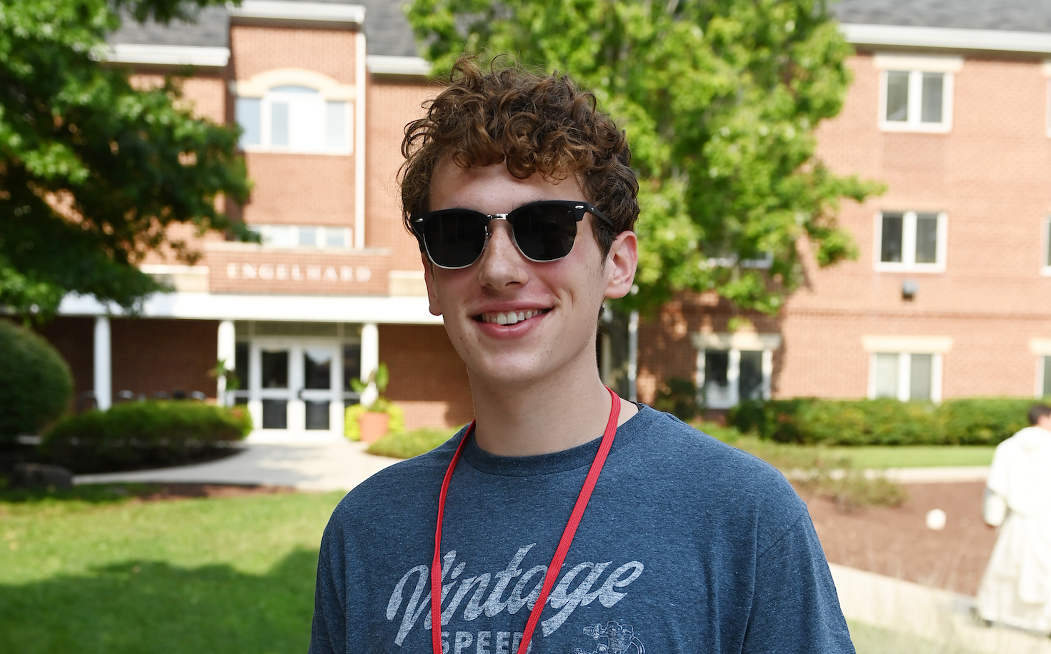 Michael Kish as a freshman