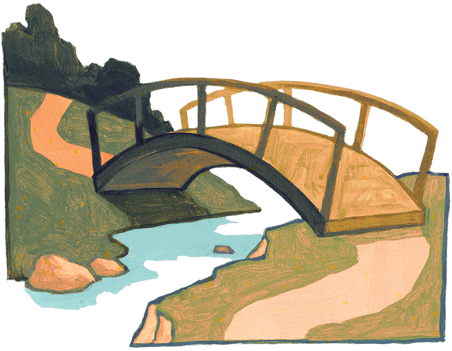 illustration of a bridge
