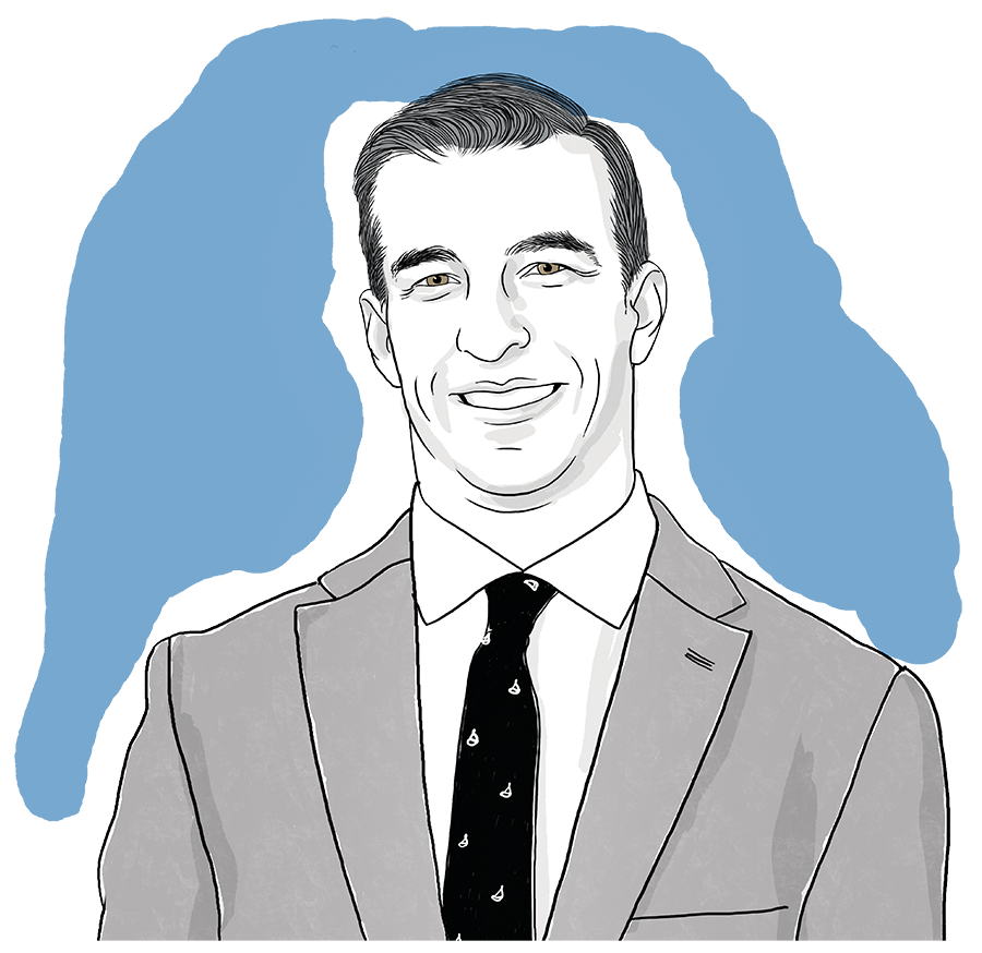 Drawing of michael promisel