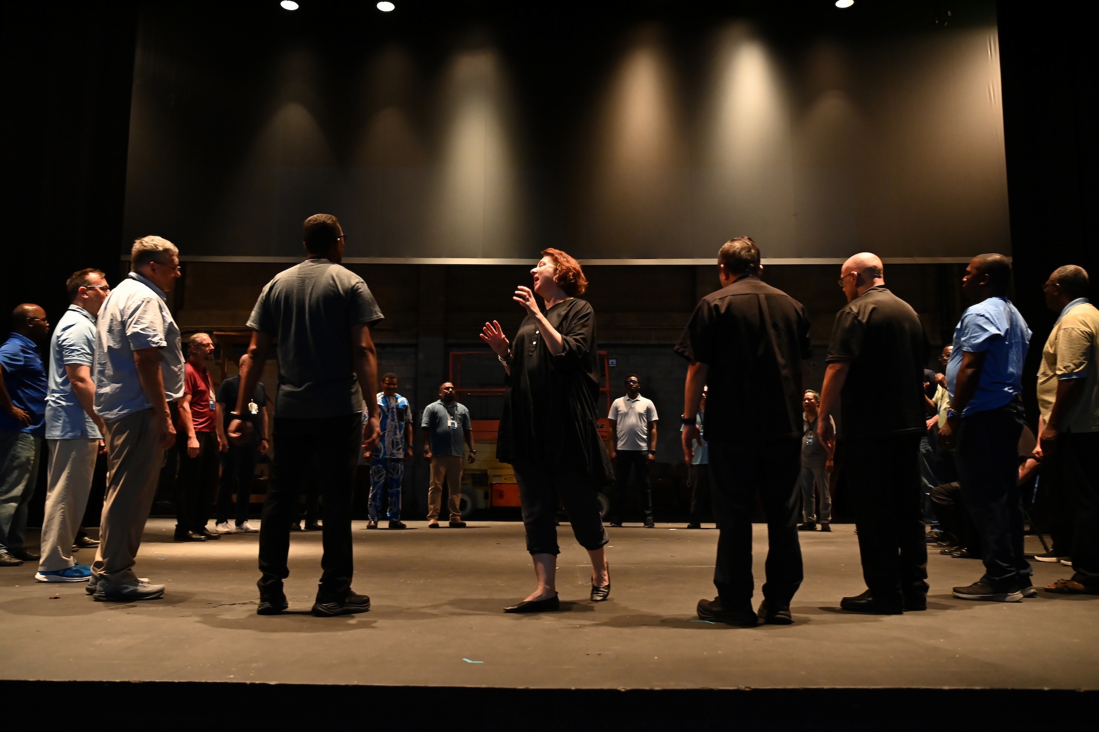 Sheen Preaching Initiative training with drama professor