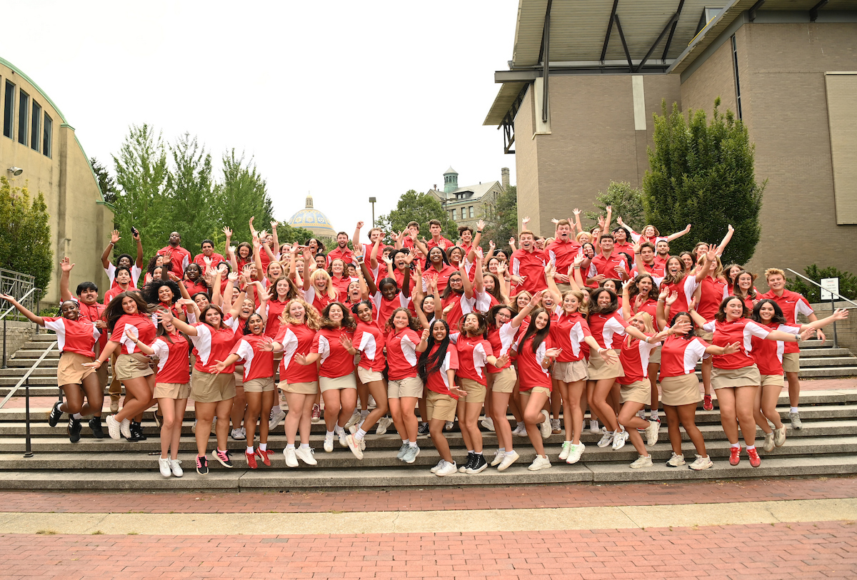Group of 2026 Orientation Advisors at The Catholic University of America