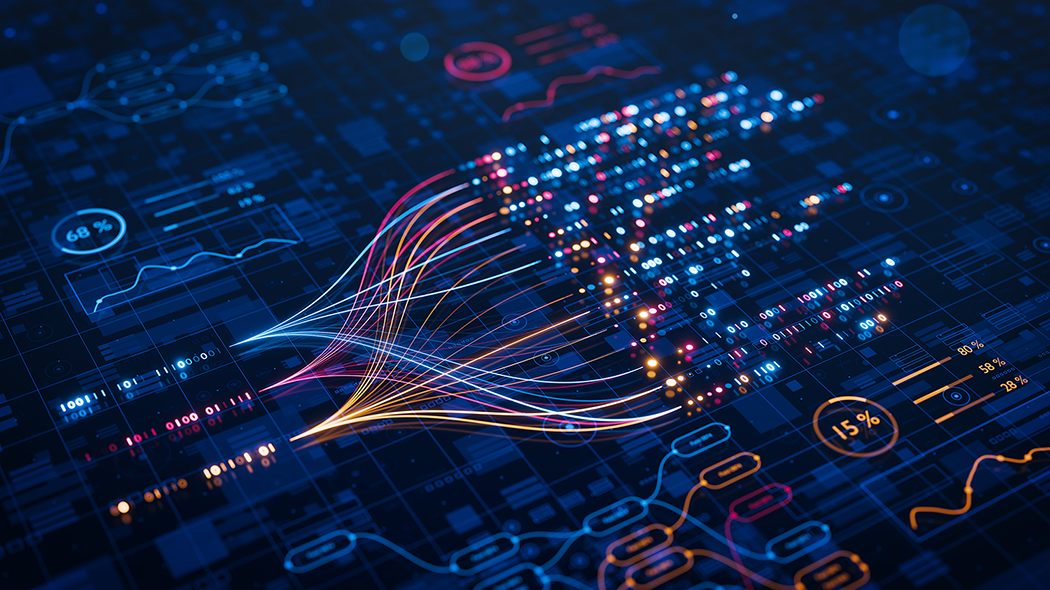 A symbol of AI-related research 