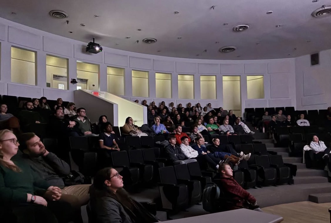 Attendees at MindU film screening