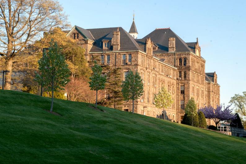 Exterior of Caldwell Hall