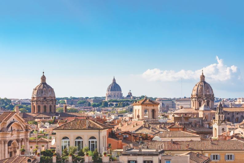 view of rome