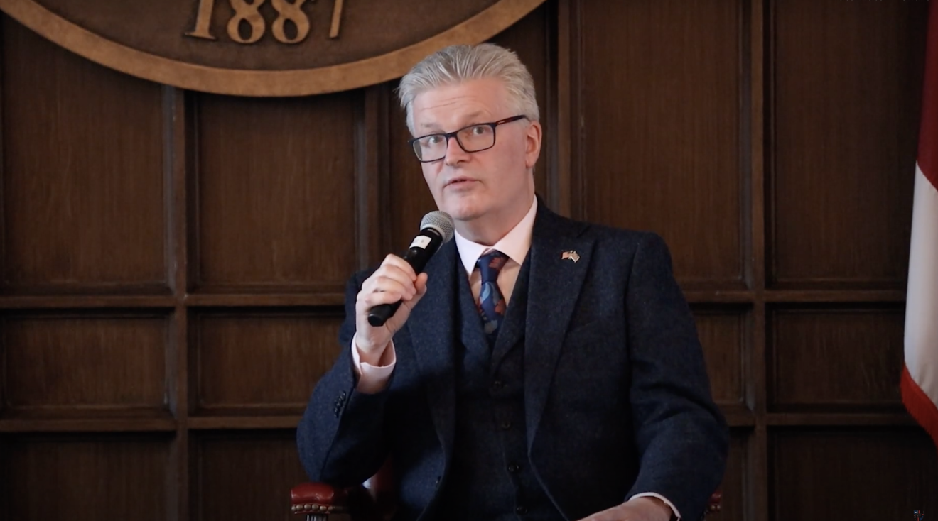 Sir James MacMillan gives a lecture at CUA