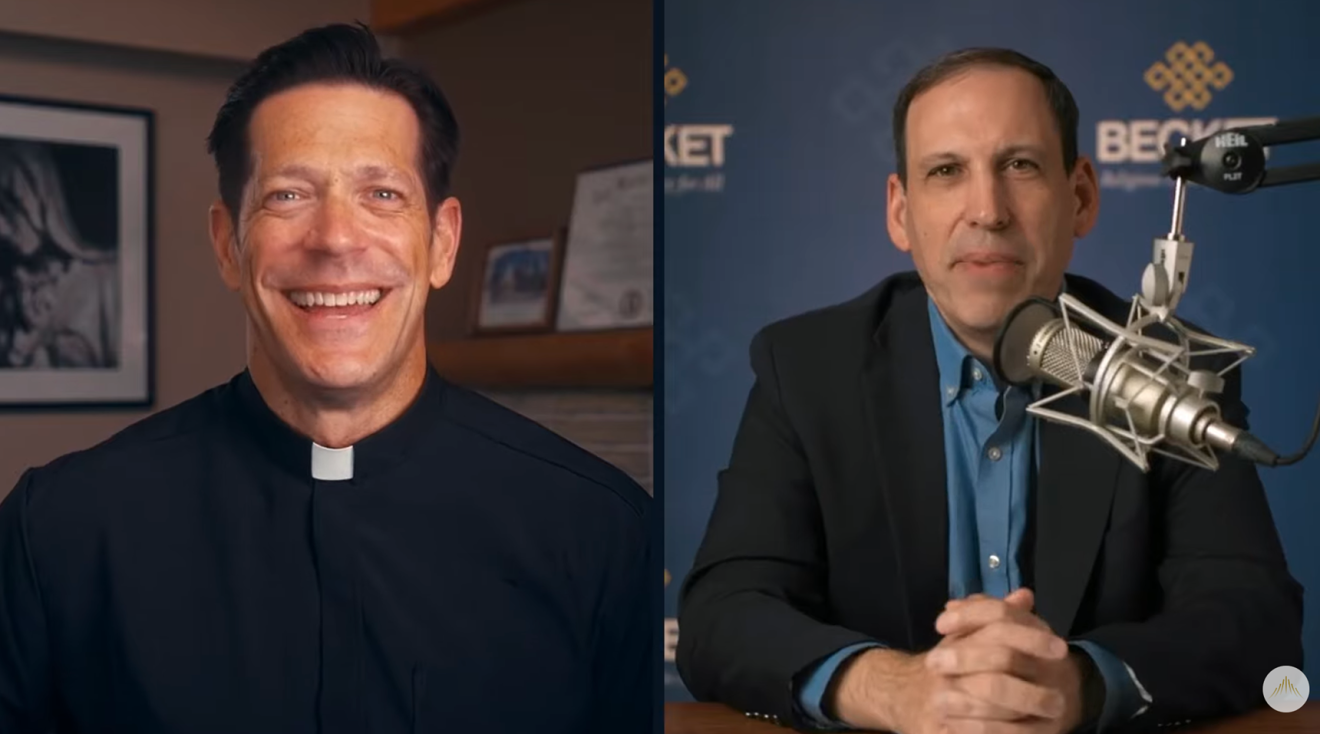 fr. mike schmitz interviewing Dr. Rienzi