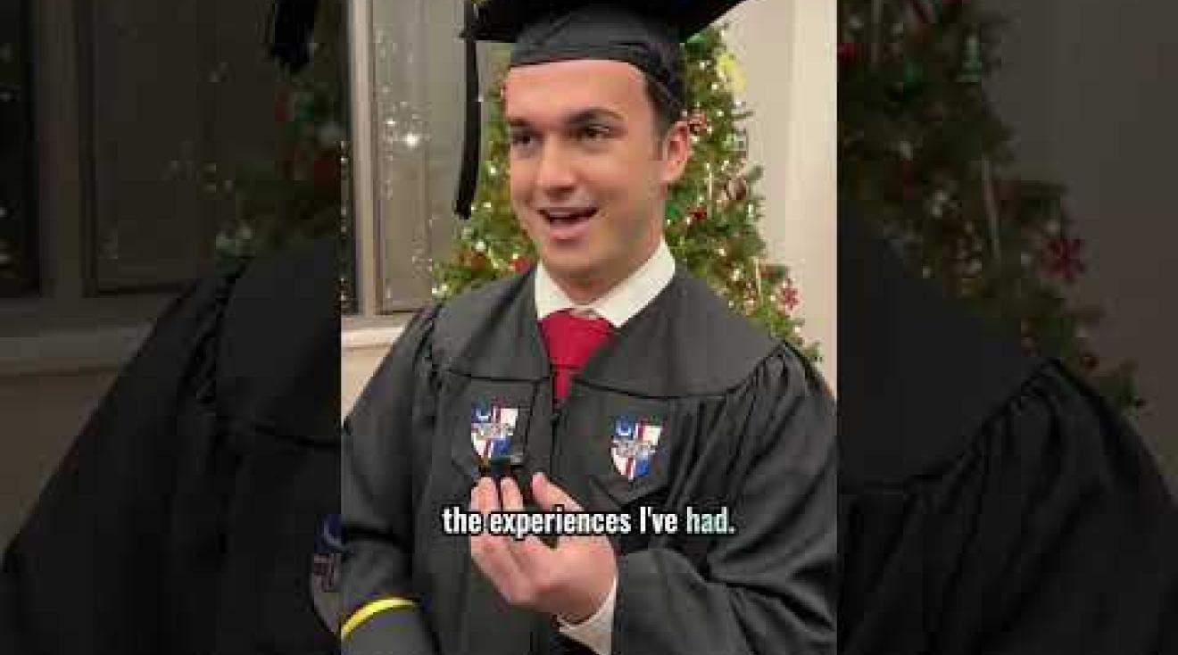 Thumbnail of video Celebrating the Inaugural December Commencement